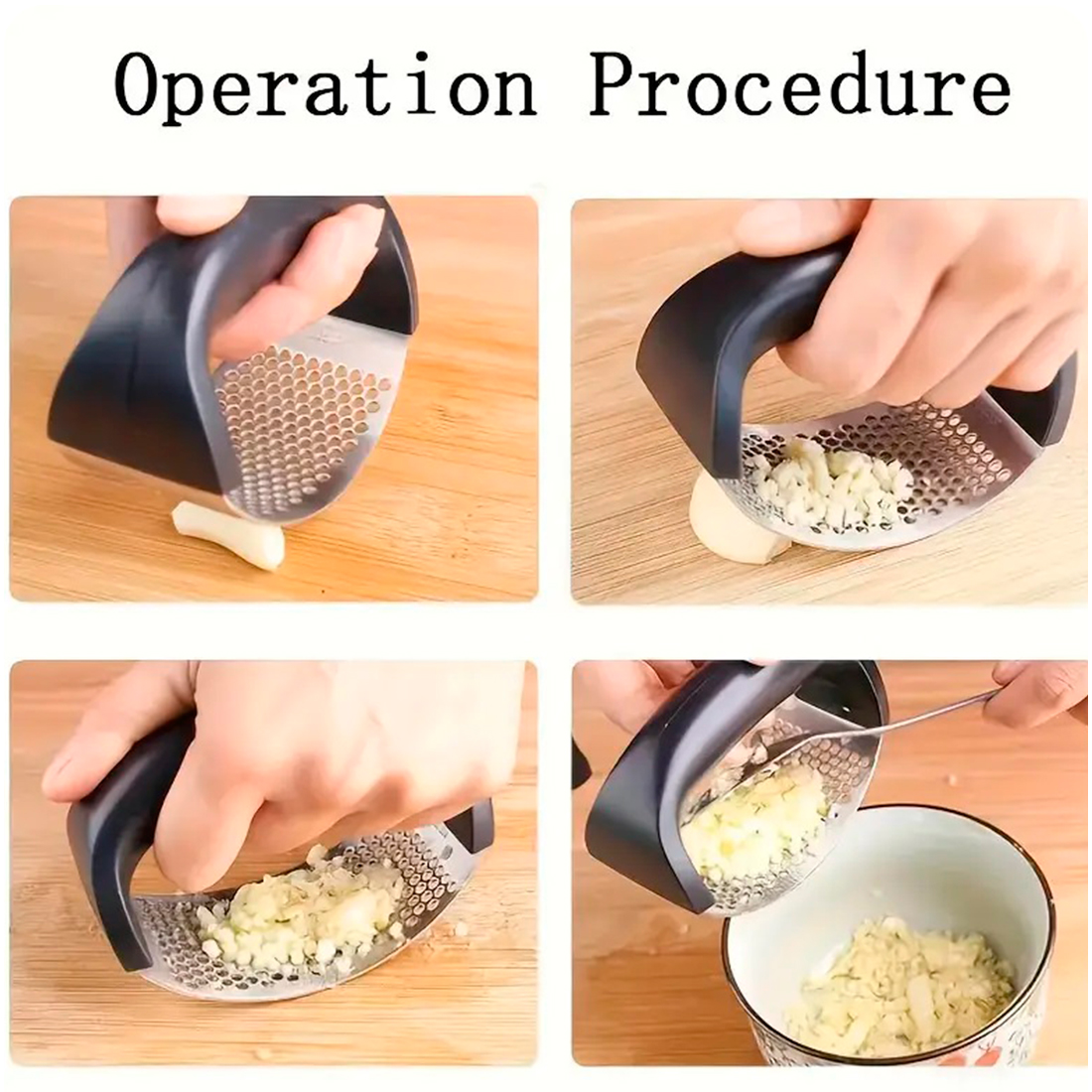 Picadora Manual de Ajo