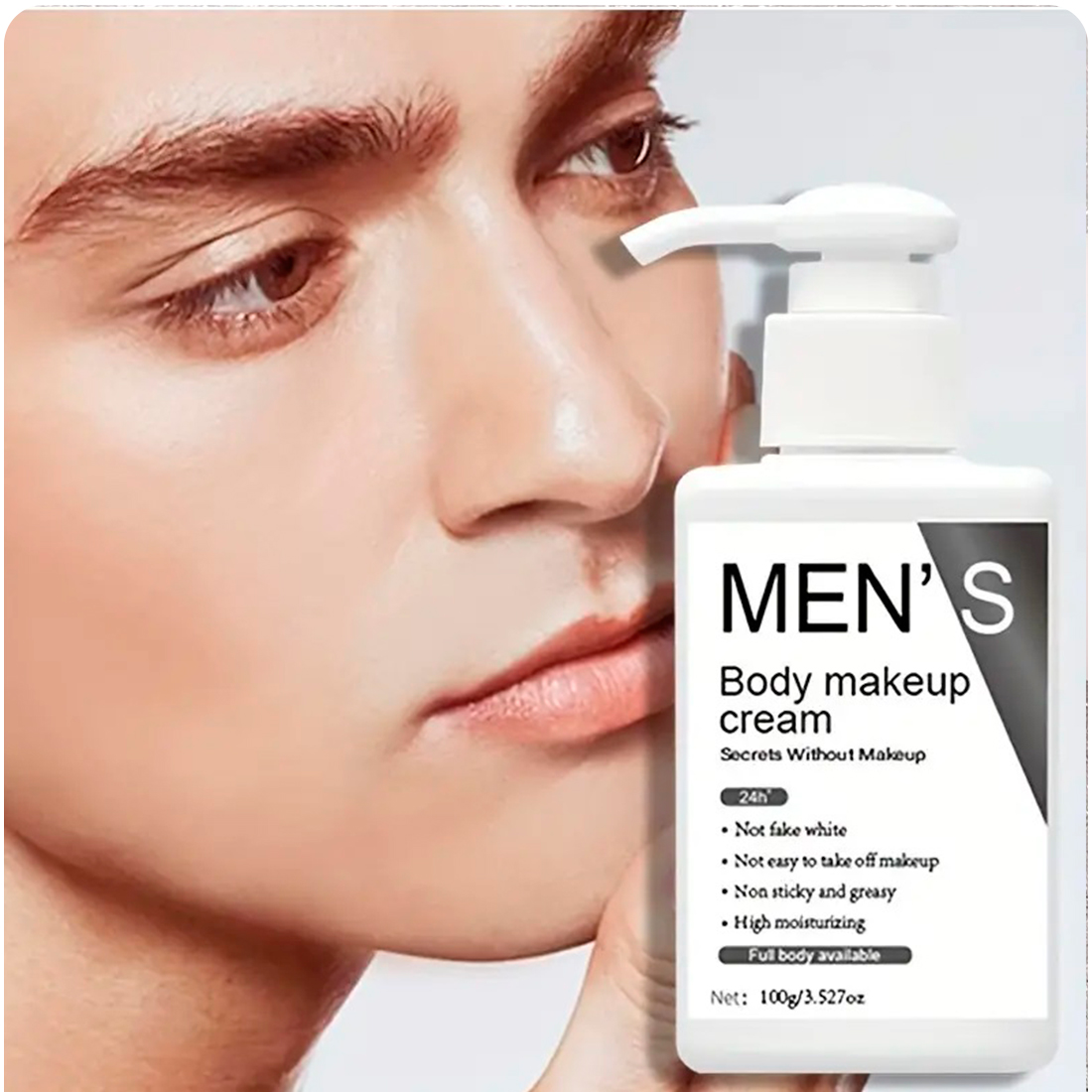 Crema Hidratante con Color para Hombre