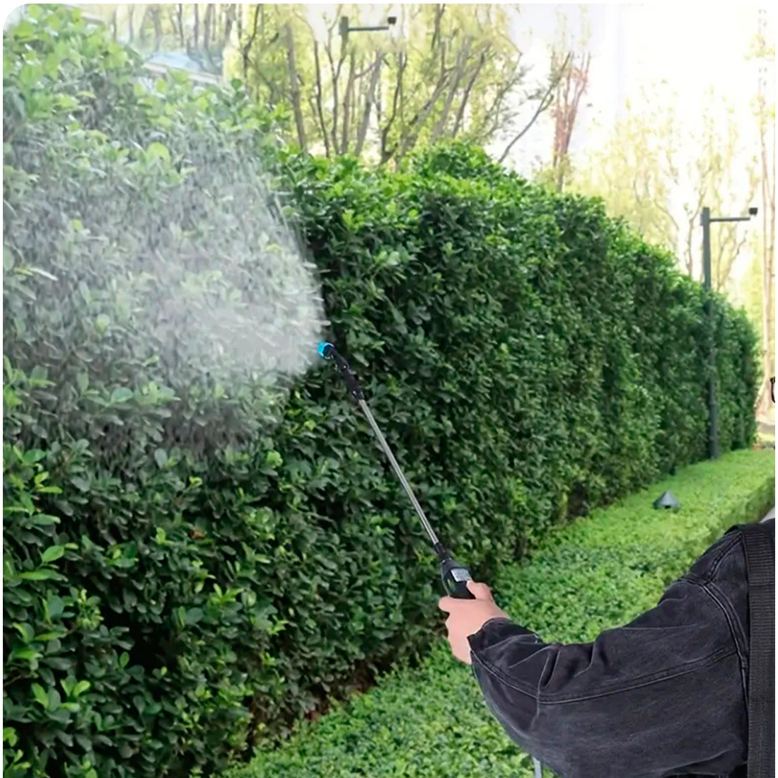 Rociador de jardín eléctrico portátil de 5L